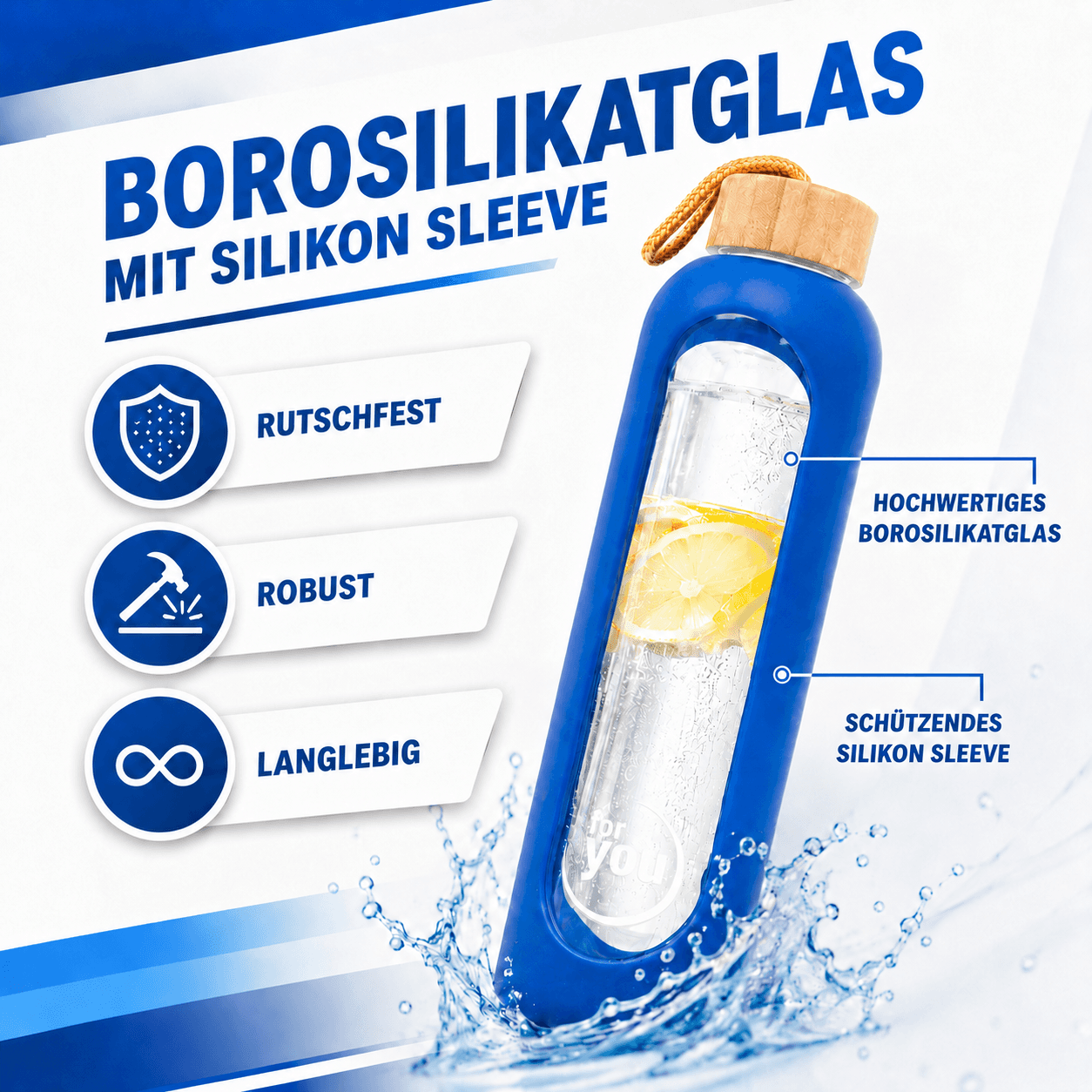 for you Trinkflasche, Produktbilder 3