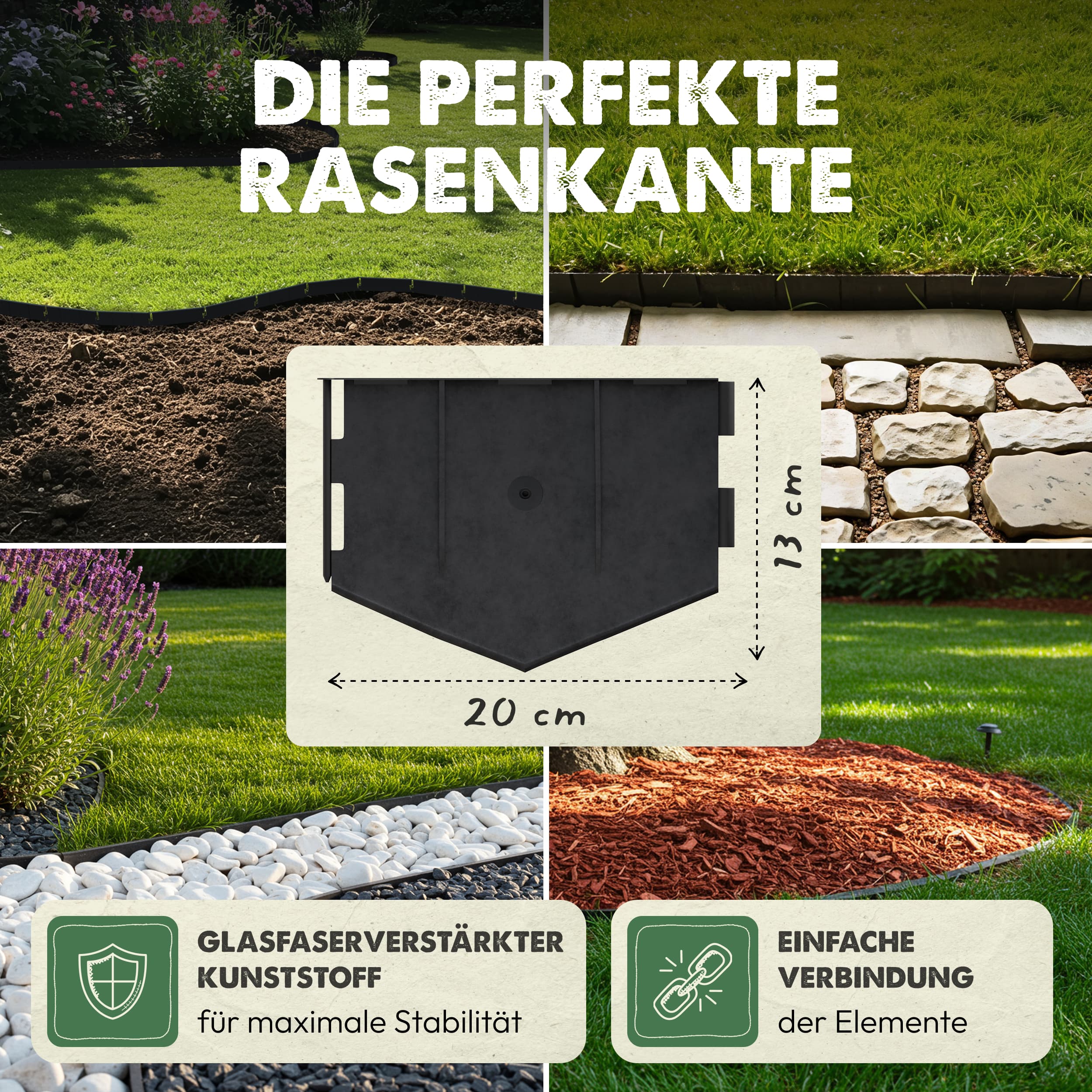 Futum Rasenkante, Produktbilder 2