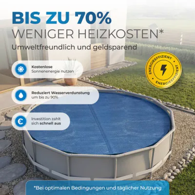 Up to 70 percent lower heating costs