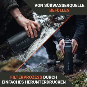 Listingbild 1 für Wasserfilter XL, 800 ml von BACHGOLD