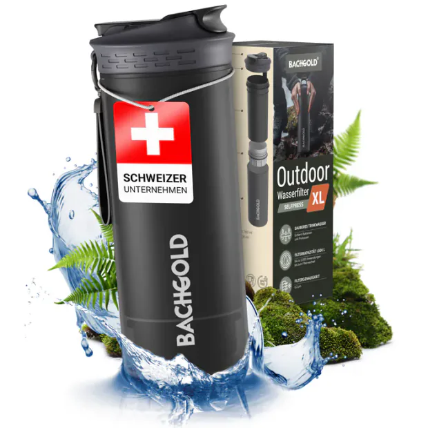 Hauptbildvariante 1 für Wasserfilter XL, 800 ml von BACHGOLD