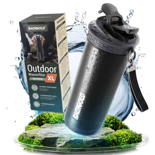 Hauptbildvariante 2 für Wasserfilter XL, 800 ml von BACHGOLD