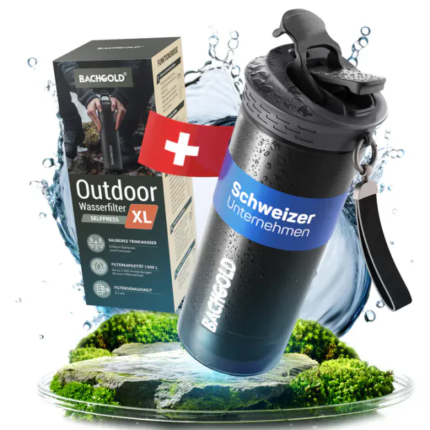 Hauptbildvariante 3 für Wasserfilter XL, 800 ml von BACHGOLD