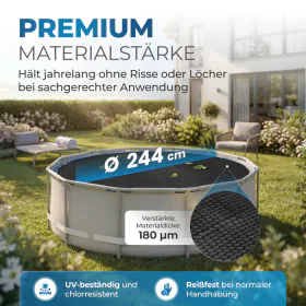 Listingbild 2 für Solarfolie für runde Pools von Miganeo
