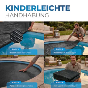 Listingbild 3 für Solarfolie für runde Pools von Miganeo